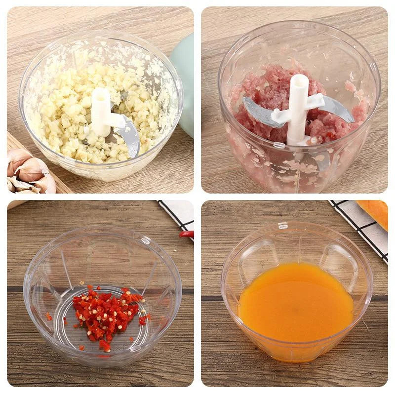Easy Spin Garlic Chopper