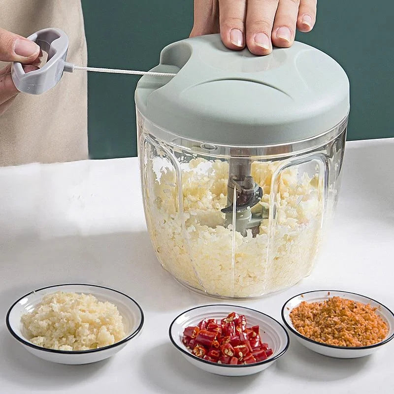 Easy Spin Garlic Chopper