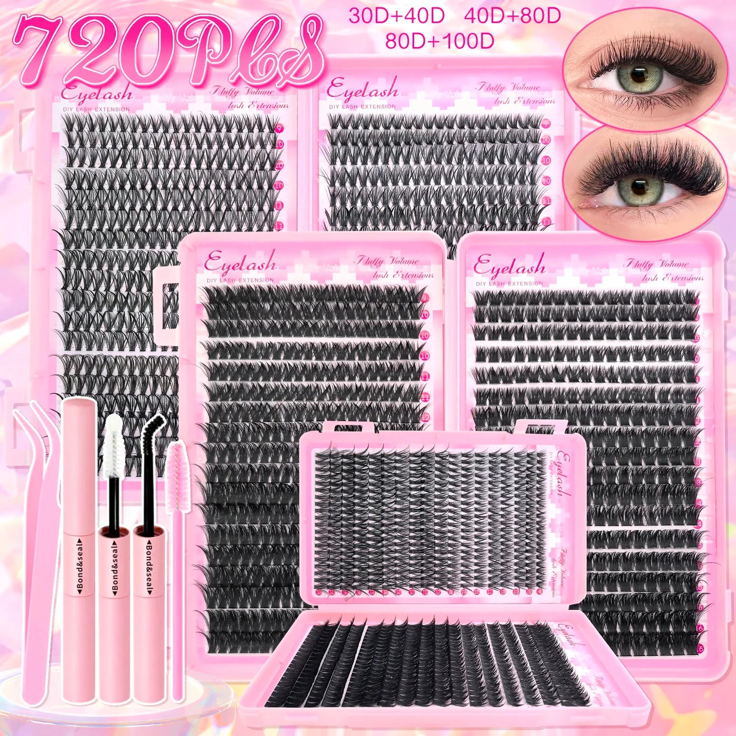 Lash Cluster Beauty Kit