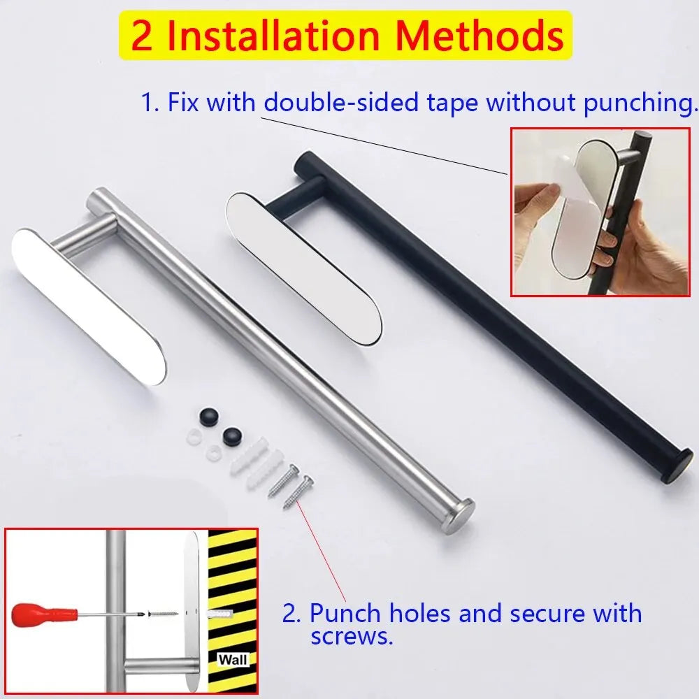 Easy Stick Paper Towel Holder