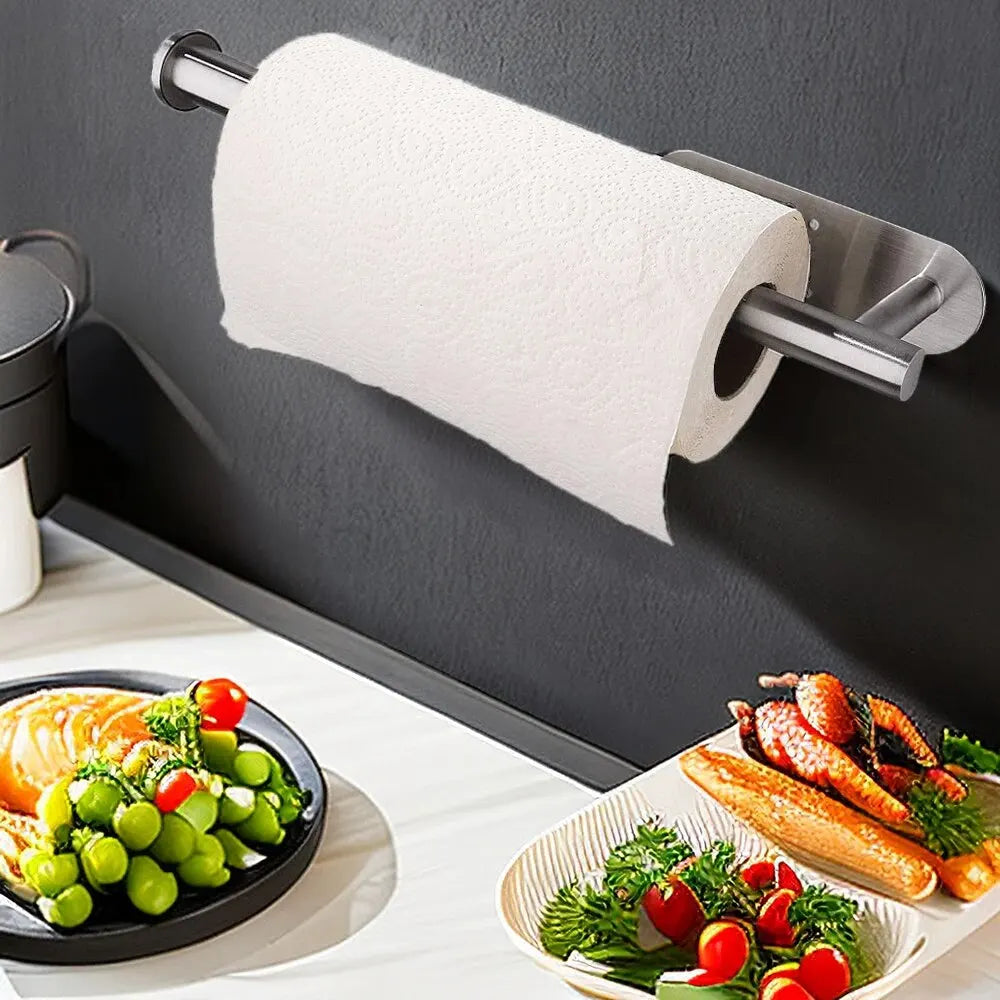 Easy Stick Paper Towel Holder