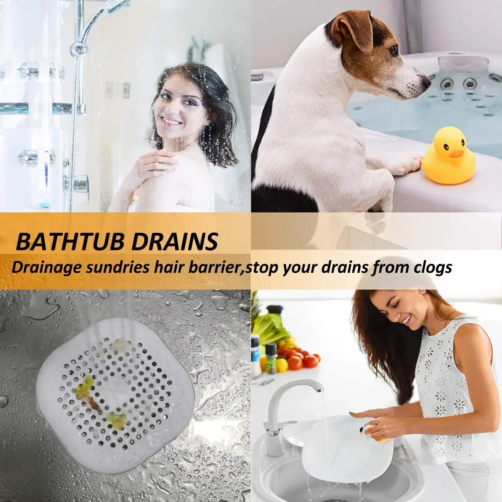 Versatile Drain Hair Catcher