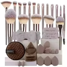 Soft Fluffy Makeup Brush Set